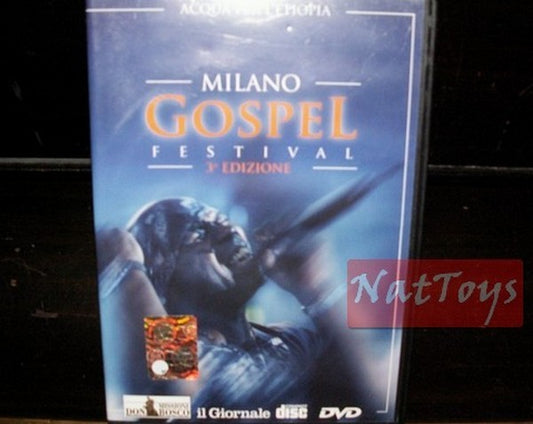 MILANO GOSPEL FESTIVAL 3a EDIZIONE Film DVD Originale Video