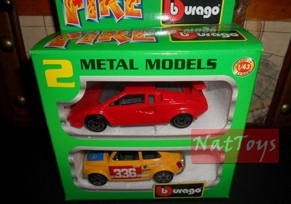 publishing model 4200 Metal s 2 pieces BURAGO DIE CAST 1:43