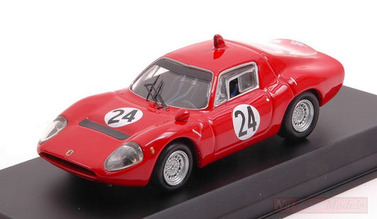 MODELE REDUIT COMPATIBLE AVEC ABARTH OT 1300 N.24 WINNER TRENTO-BONDONE 1968 KARL FEDERHOFER 1:43 MEILLEUR MODELE BT9774