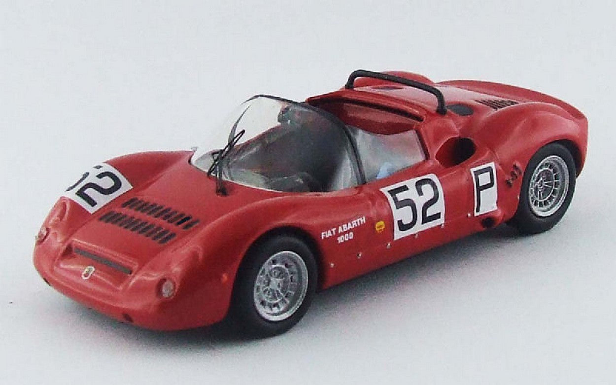 MODELLINO IN SCALA COMPATIBILE CON ABARTH SP 1000 N.52 RETIRED 1000 Km NURBURGRING 1967 WALTON-MORGAN 1:43 BEST MODEL BT9531