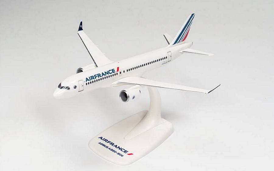 MODELLINO IN SCALA COMPATIBILE CON AIRBUS A220-200 AIR FRANCE 1:200 HERPA HP613507