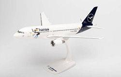 SCALE MODEL COMPATIBLE WITH AIRBUS A319 "LU LUFTHANSA VERDEN" 1:100 HERPA HP612722