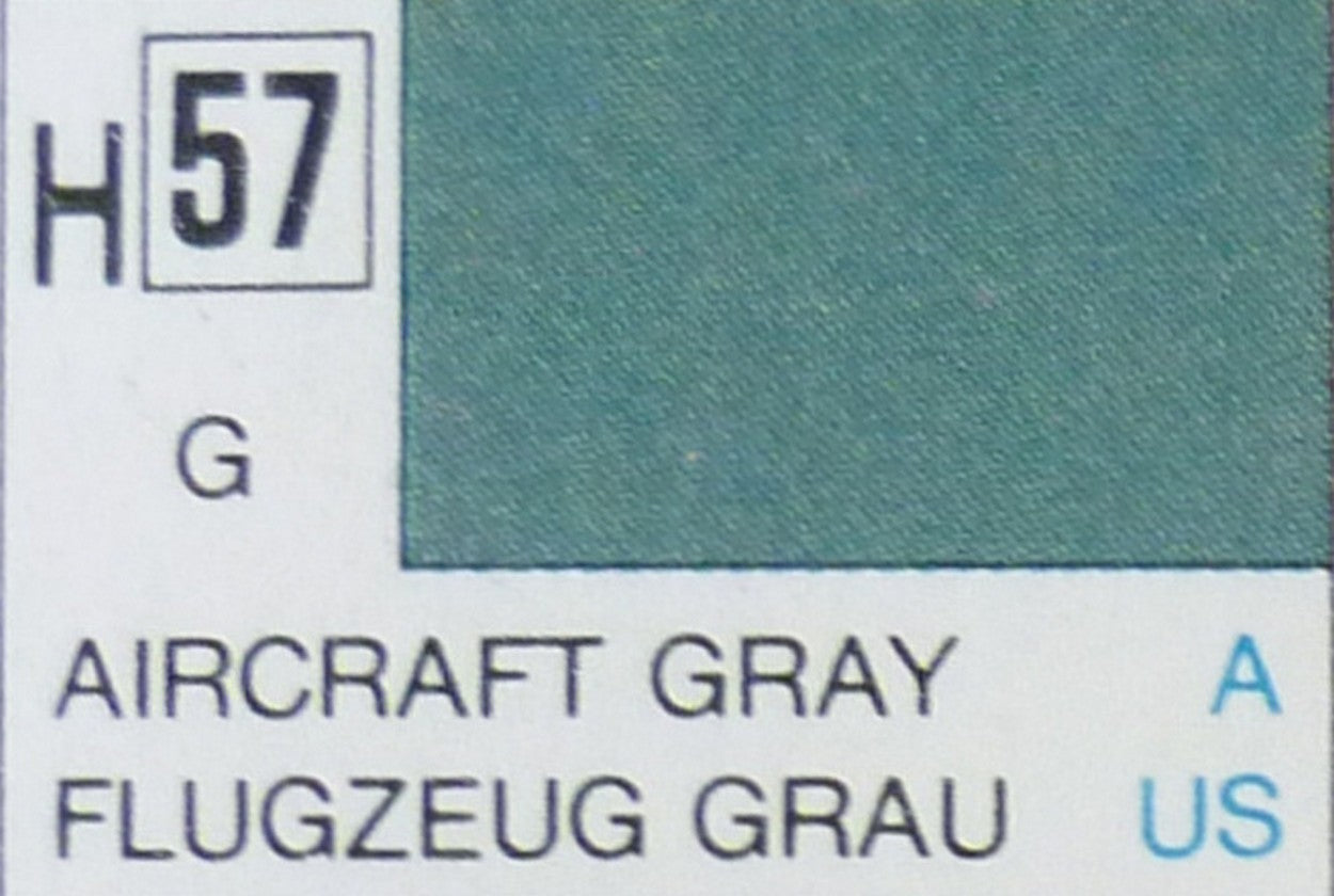 COLORI MODELLISMO AIRCRAFT GRAY GLOSS ml 10 Pz.6 GUNZE GU0057