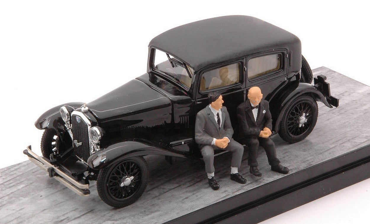 MODELLINO IN SCALA COMPATIBILE CON ALFA ROMEO 1750 6C GABRIELE D'ANNUNZIO-TAZIO NUVOLARI 1932 1:43 RIO RI4639P