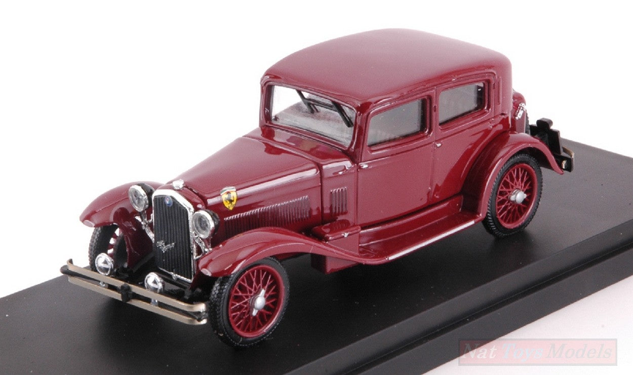 MODELLINO IN SCALA COMPATIBILE CON ALFA ROMEO 1750 BERLINA SCUDERIA FERRARI 1932 RED CHINA 1:43 RIO RI4252-2