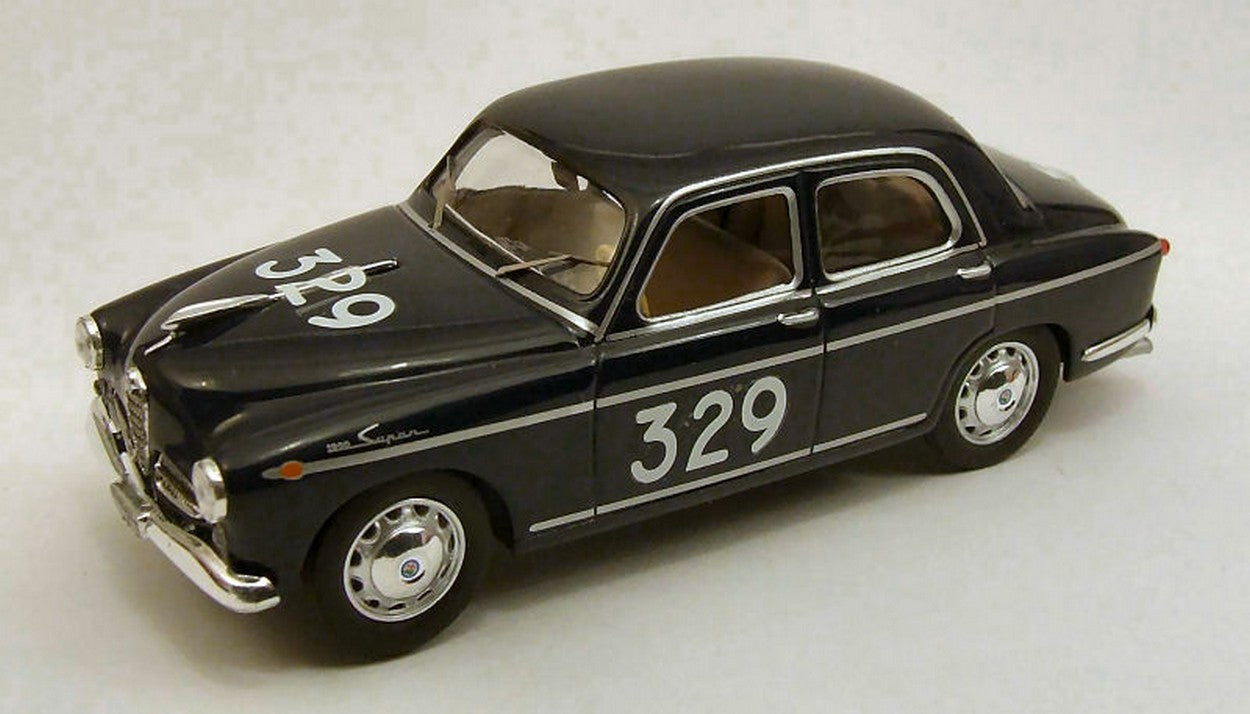 MODELLINO IN SCALA COMPATIBILE CON ALFA ROMEO 1900 TI N.329 MILLE MIGLIA 1954 CORNAGGIA MEDICI-GRASSI 1:43 M4 M47119