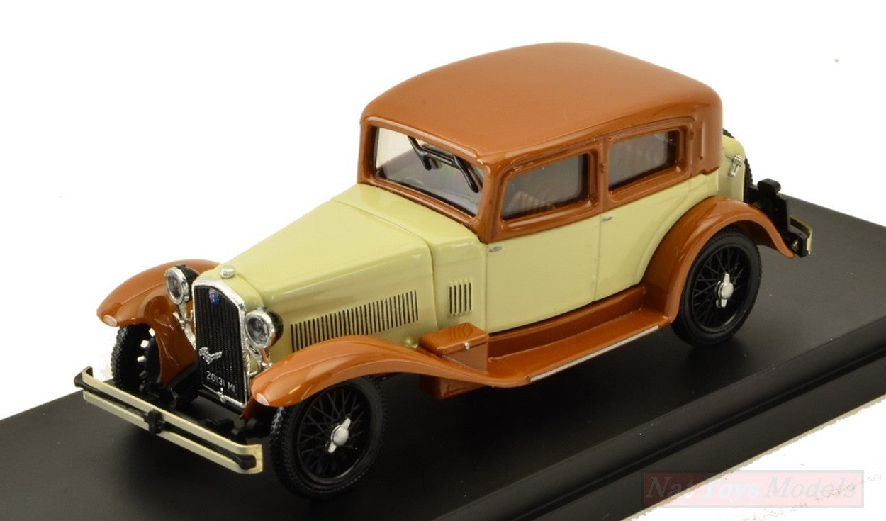 SCALE MODEL COMPATIBLE WITH ALFA ROMEO 6C 1750 BERLINA 1932 BEIGE/BROWN 1:43 RIO RI4604