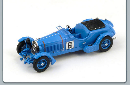 SCALE MODEL COMPATIBLE WITH ALFA ROMEO 8C N.6 30th LM 1934 LORD E.HOWE-T.ROSE RICHARDS 1:43 SPARK MODEL S3887