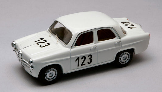 SCALE MODEL COMPATIBLE WITH ALFA ROMEO GIULIETTA N.123 WIEN 1962 J.RINDT 1:43 RIO RI4196