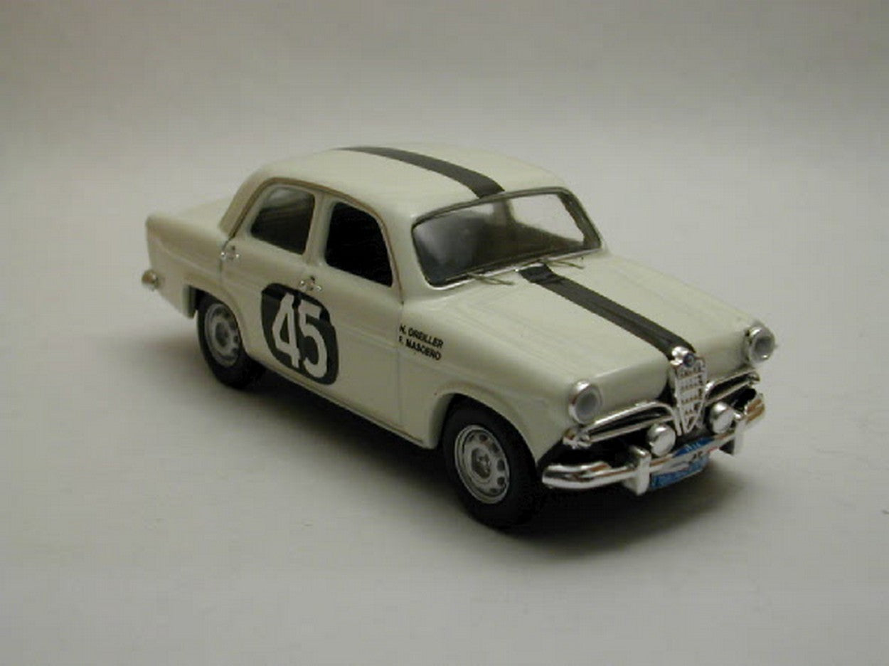 SCALE MODEL COMPATIBLE WITH ALFA ROMEO GIULIETTA N.45 TDF 59 1:43 RIO RI4150