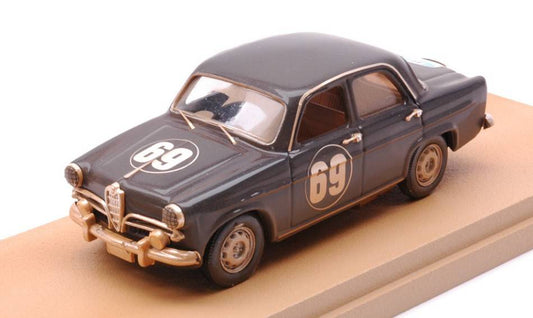 SCALE MODEL COMPATIBLE WITH ALFA ROMEO GIULIETTA TIN69 RALLY ACROPOLIS 1959 APOSTOLIDIS-MARATHAK RIO RI4703