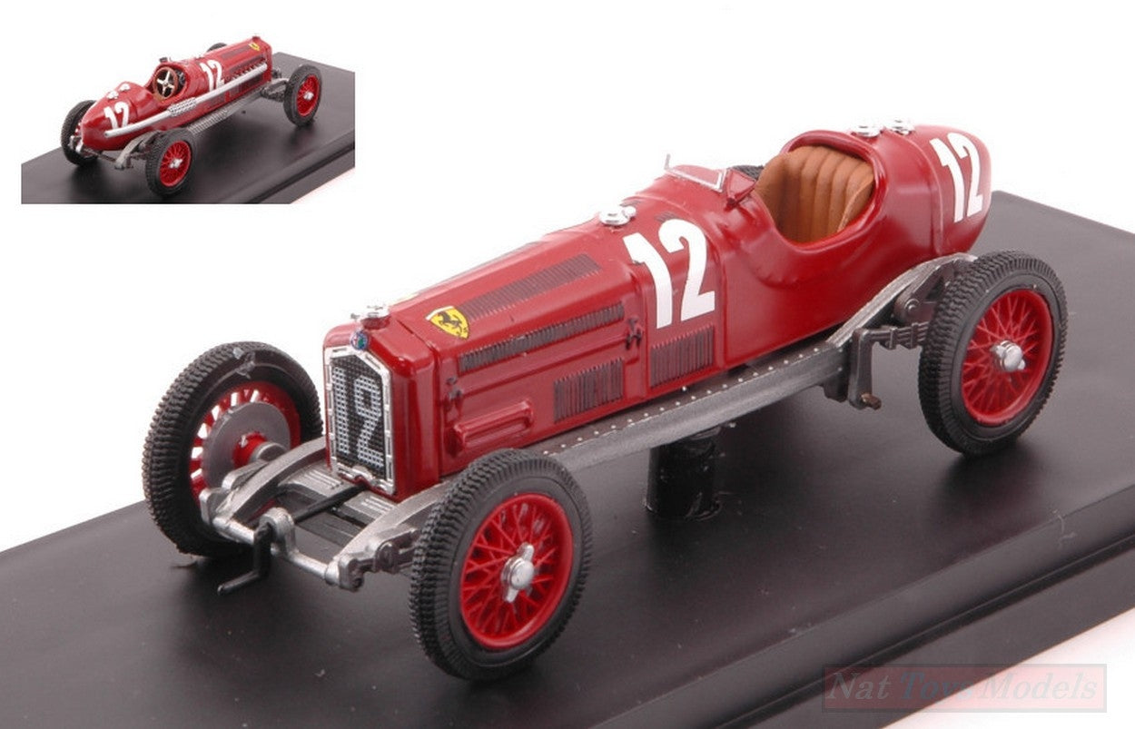 MODELE REDUIT COMPATIBLE AVEC ALFA ROMEO P3 N.12 GAGNANT GPFRANCE 1932 REIMS-GUEUX T.NUVOLARI 1:43 RIO RI4613