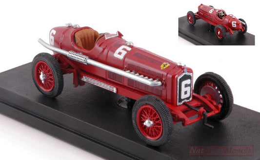 SCALE MODEL COMPATIBLE WITH ALFA ROMEO P3 N.6 WINNER (DEBUT ALFA) GP MONTREAUX 1934 CFTROSSI 1:43 RIO RI4601