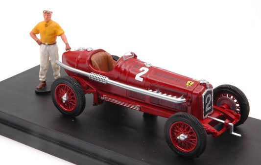 SCALE MODEL COMPATIBLE WITH ALFA ROMEO P3 TYPE B N.2 WINNER CITY OF BERGAMO CUP 1935 T.NUVOLARI RIO RI4666P