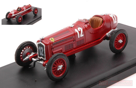 MODELLINO IN SCALA COMPATIBILE CON ALFA ROMEO P3 TIPO B TAZIO NUVOLARI 1935 N.12 WINNER GERMANY GP 1:43 RIO RI4178-2