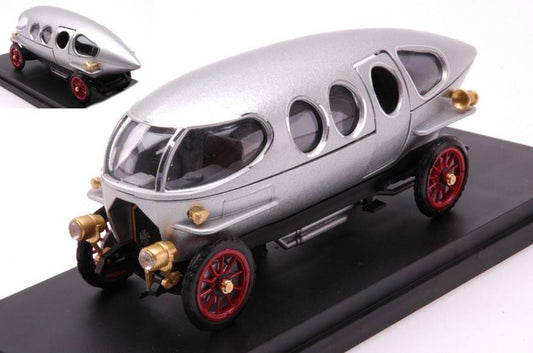 MODELLINO IN SCALA COMPATIBILE CON ALFA ROMEO RICOTTI 40/60 CV 1914 GRIGIO MARTELLATO 1:43 RIO RI4284-2