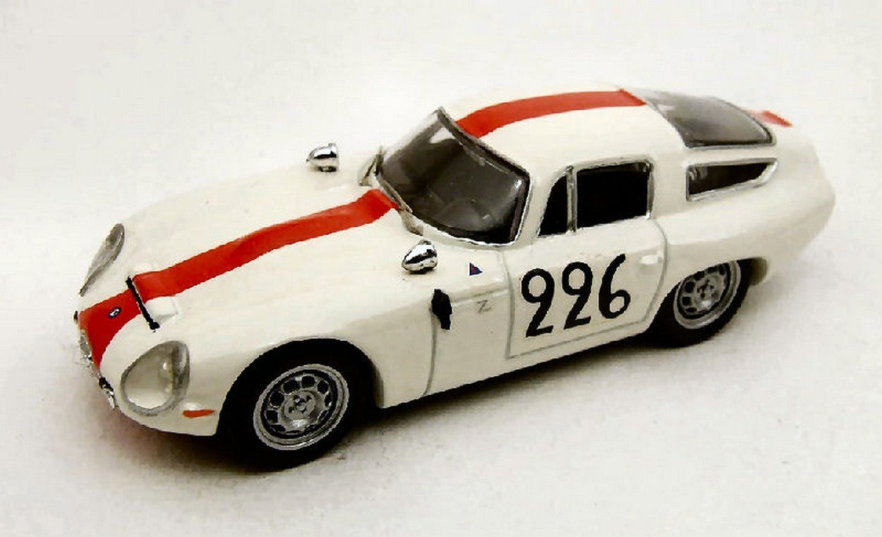 MODELLINO IN SCALA COMPATIBILE CON ALFA ROMEO TZ 1 N.226 MONT VENTOUX 1984 RAMU-CACCIA 1:43 BEST MODEL BT9304