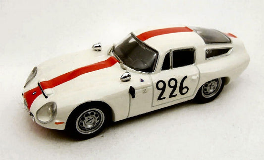 MODELLINO IN SCALA COMPATIBILE CON ALFA ROMEO TZ 1 N.226 MONT VENTOUX 1984 RAMU-CACCIA 1:43 BEST MODEL BT9304