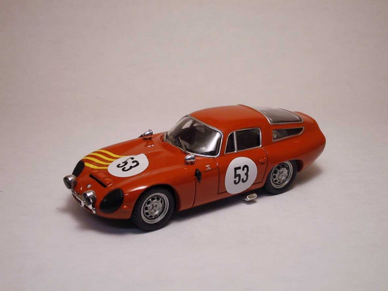 MODÈLE RÉDUIT COMPATIBLE AVEC ALFA ROMEO TZ 1 N.53 13ème (WINNER CL.) SEBRING 1964 STODDARD-CASER 1:43 MEILLEUR MODÈLE BT9190