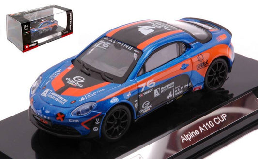 MODELLINO IN SCALA COMPATIBILE CON ALPINE A110 CUP N.76 1:43 BURAGO BU38303