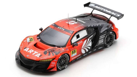 MODELLINO IN SCALA COMPATIBILE CON ARTA NSX GT3 N.55 GT300 SUPER GT 2022 HIDEKI MUTOH-IORI KIMURA 1:43 SPARK MODEL SGT042