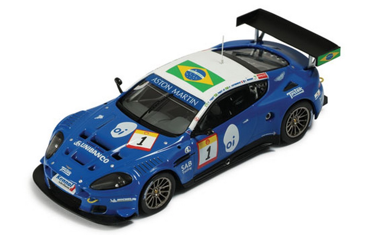 SCALE MODEL COMPATIBLE WITH ASTON MARTIN DBR 9 N.1 BRAS. 06 1:43 IXO MODEL GTM037