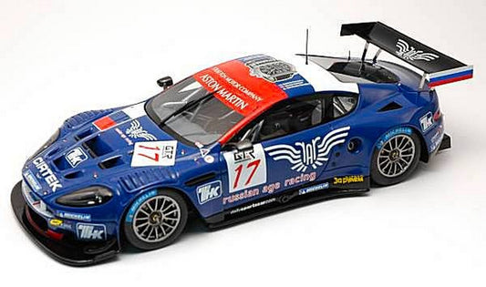 MODELLINO IN SCALA COMPATIBILE CON ASTON MARTIN DBR 9 N.17 FIA 05 1:24 SPARK MODEL S2405