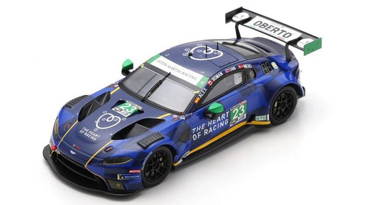 MODELLINO IN SCALA COMPATIBILE CON ASTON MARTIN VANTAGE GT3 N.23 24 H DAYTONA 2020 THIM-JAMES-RIBERAS-DE AN SPARK MODEL US136