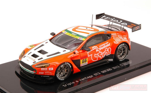 SCALE MODEL COMPATIBLE WITH ASTON MARTIN VANTAGE GT3 N.66 SUPER GT300 2012 YOSHIMOTO-HOSHINO 1:43 EBBRO EB44752