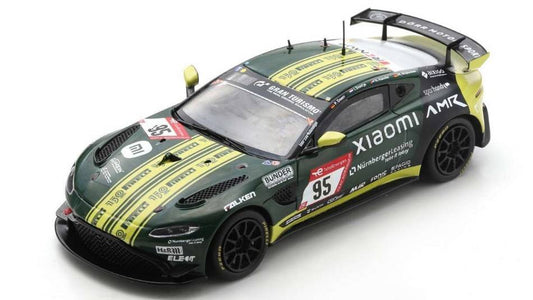 MODELLINO IN SCALA COMPATIBILE CON ASTON MARTIN VANTAGE GT4 N.95 WINNER SP 8T CLASS 24 H NURBURGRING 2022 SPARK MODEL SG853