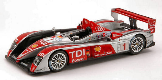 SCALE MODEL COMPATIBLE WITH AUDI R 10 N.1 6th LM 2008 1:43 SPARK MODEL S0684