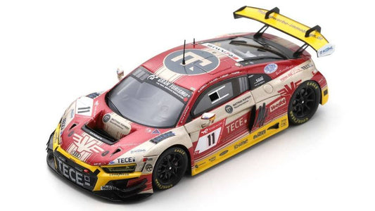 MODELLINO IN SCALA COMPATIBILE CON AUDI R8 GT3 N.11 24 H NURBURGRING 2022 ERHART-KAFFER-HEIMRICH-KLASEN SPARK MODEL SG849