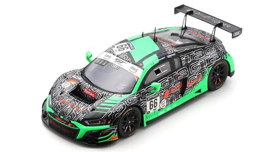 MODELLINO IN SCALA COMPATIBILE CON AUDI R8 GT3 N.66 2nd 24 H SPA 2020 DRUDI-VERVISCH-NIEDERHAUSER 1:43 SPARK MODEL SB371