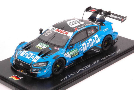 MODELLINO IN SCALA COMPATIBILE CON AUDI RS 5 N.13 DTM 2020 FABIO SCHERER 1:43 SPARK MODEL SG657