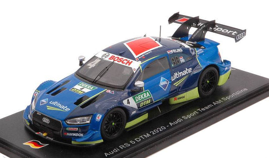 MODELLINO IN SCALA COMPATIBILE CON AUDI RS 5 N.4 DTM 2020 ROBIN FRIJNS 1:43 SPARK MODEL SG651