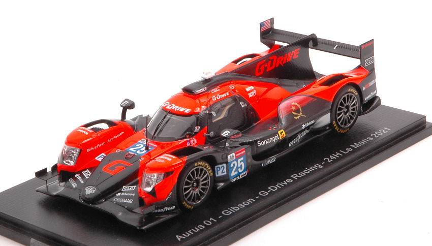 MODELE REDUIT COMPATIBLE AVEC AURUS 01 GIBSON N.25 LM 2021 FALB-MERHI-ANDRADE 1:43 SPARK MODEL S8241