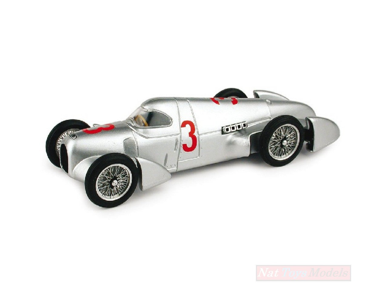 SCALE MODEL COMPATIBLE WITH AUTO UNION REKORDWAGEN AVUSRENNEN 1935 1:43 BRUMM BM0107