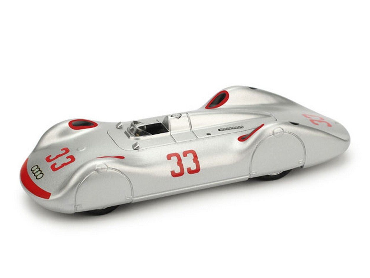 SCALE MODEL COMPATIBLE WITH AUTO UNION TYP C N.33 AVUSRENNEN 1937 L.FAGIOLI 1:43 BRUMM BM0353B