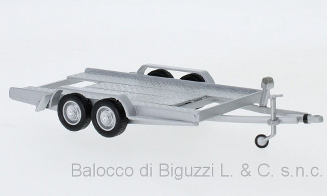 MODELLINO IN SCALA COMPATIBILE CON AUTOTRAILER SILVER 1:43 IXO MODEL TRL004-S