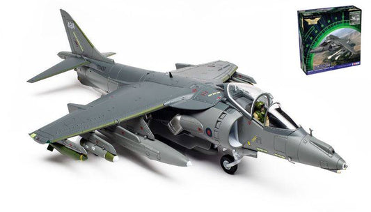 SCALE MODEL COMPATIBLE WITH BAe HARRIER GR7A ZD437 49A MICHELLE RAF No1 SQUADR.1:48 CORGI AA29301