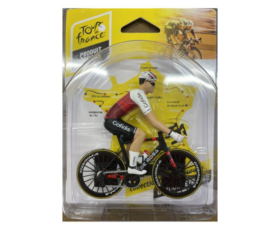 MODELLINO IN SCALA COMPATIBILE CON BICYCLE TOUR DE FRANCE 2023 COFIDIS 1:18 SOLIDO SL1809911