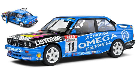 SCALE MODEL COMPATIBLE WITH BMW E30 M3 N.1 BTCC 1991 W.HOY 1:18 SOLID SL1801522