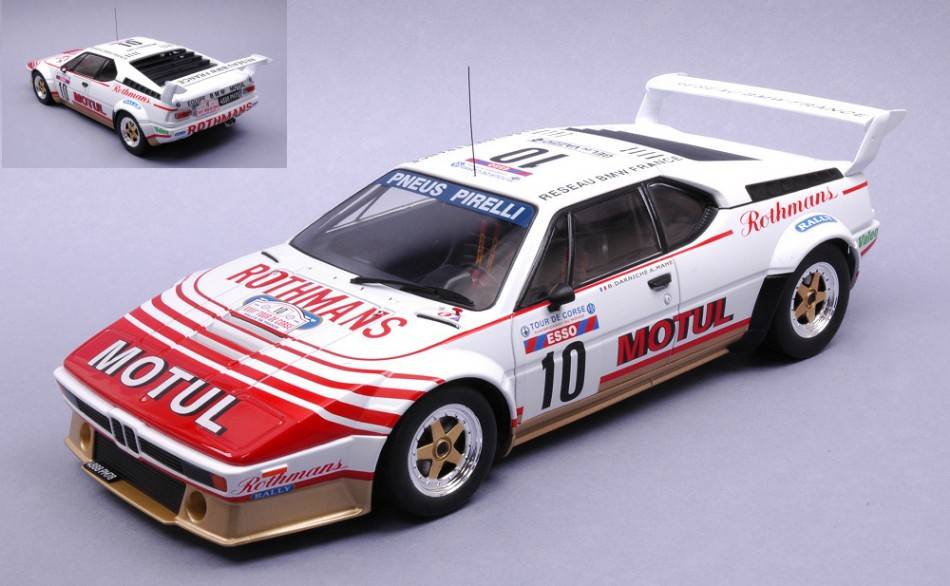 MODELLINO IN SCALA COMPATIBILE CON BMW M1 N.10 TOUR DE CORSE 1982 DARNICHE/MAHE 1:18
 IXO MODEL 18RMC114