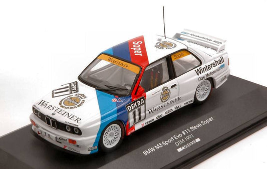 MODELLINO IN SCALA COMPATIBILE CON BMW M3 SPORT EVO N.11 DTM 1991 STEVE SOPER 1:43 CMR CLASSIC MODEL REPLICARS CMR43062