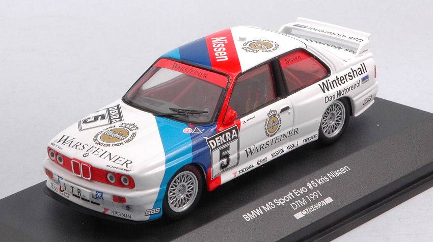 MODÈLE RÉDUIT COMPATIBLE AVEC BMW M3 SPORT EVO N.5 DTM 1991 KRIS NISSEN 1:43 CMR CLASSIC MODEL REPLICARS CMR43061