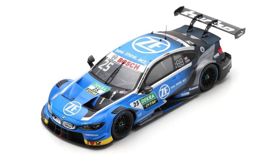 MODELE REDUIT COMPATIBLE AVEC BMW M4 N.25 DTM HOCKENHEIM 2019 PHILIPP ENG 1:43 SPARK MODEL SG642