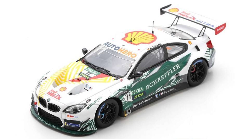 MODELLINO IN SCALA COMPATIBILE CON BMW M6 GT3 N.11 DTM 2021 MARCO WITTMANN 1:43 SPARK MODEL SG795