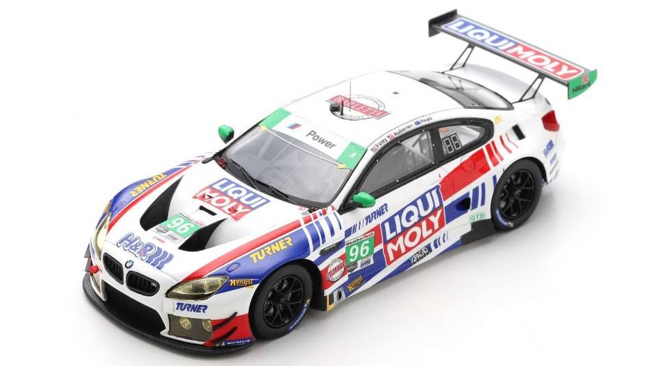 MODELLINO IN SCALA COMPATIBILE CON BMW M6 GT3 N.96 12 H SEBRING 2021 AUBERLEN-FOLEY-READ 1:43 SPARK MODEL US293