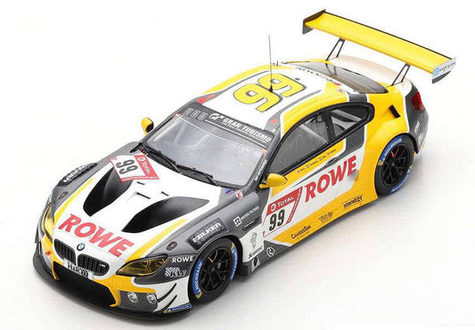 MODELLINO IN SCALA COMPATIBILE CON BMW M6 GT3 N.99  24 H NURBURGRING 2020 SIMS-CATSBURG-YELLOLY 1:18 SPARK MODEL S18SG045