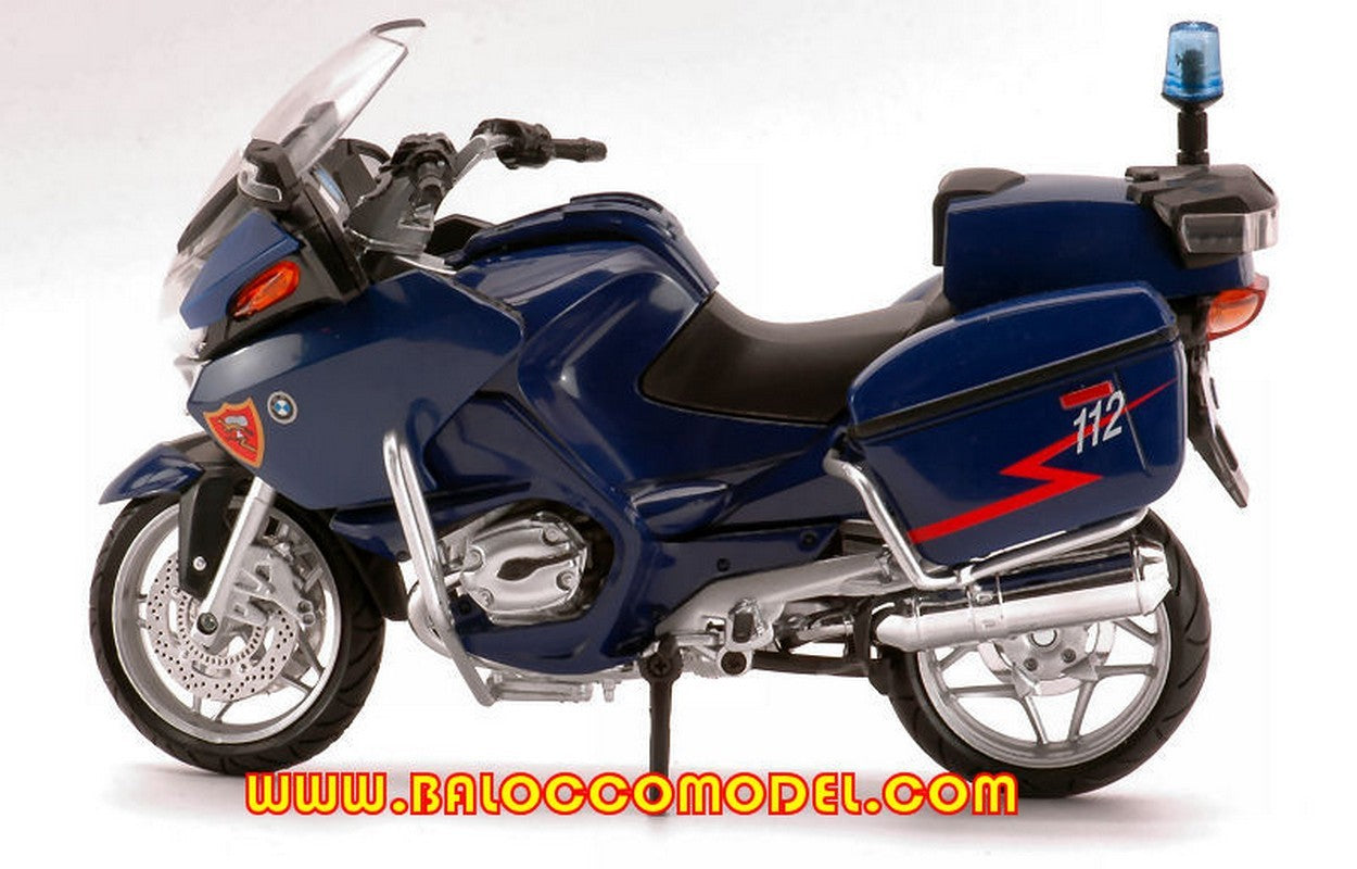 SCALE MODEL COMPATIBLE WITH BMW R 1200 RT CARABINIERI 1:12 NEW RAY NY43163